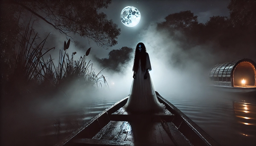 The OG Ghost Mom in Xochimilco Mexico
